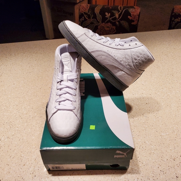 🆕️ NEW Puma Basket Classic Mid Emboss - Picture 9 of 16